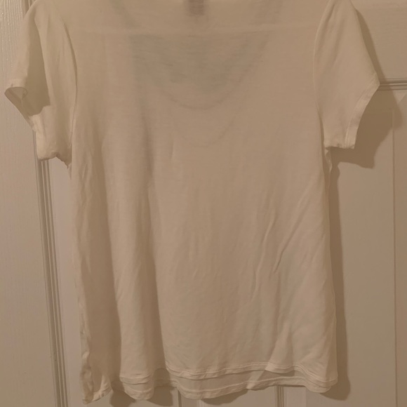 Haute Hippie white embellished tee - Picture 3 of 3